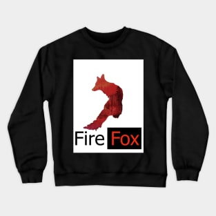 Fire Fox Crewneck Sweatshirt